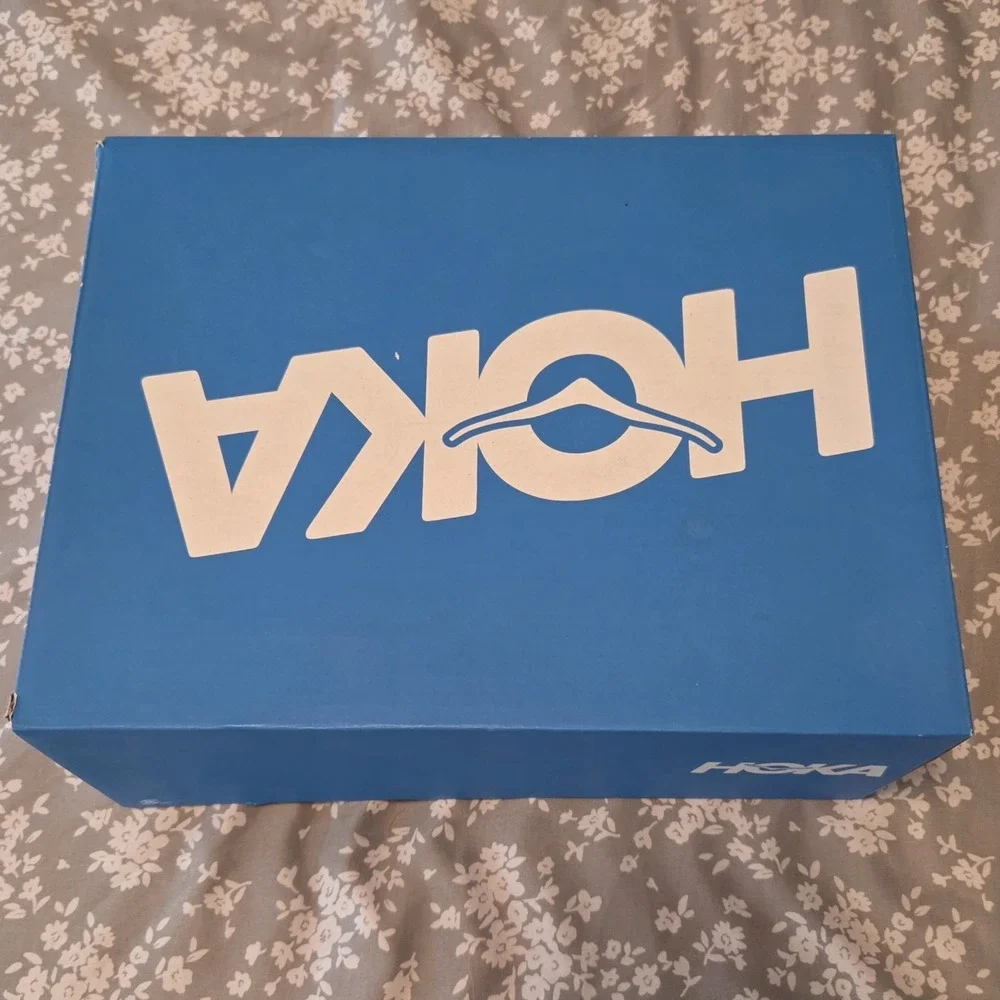 HOKA -- EMPTY SHOE BOX ONLY -- Clifton 9 Gray Blue Mens 11D